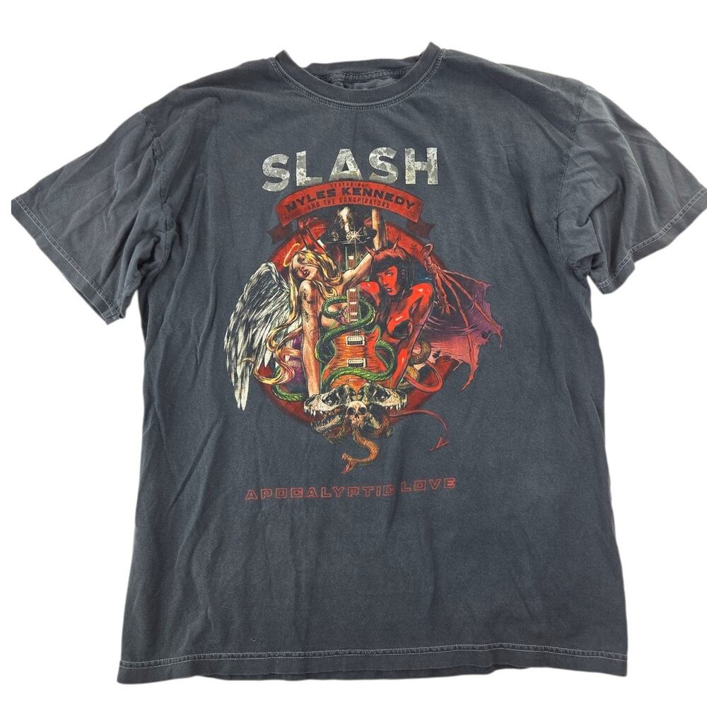 Snakepit Inc. | Slash & Myles Kennedy- Apocolyptic Love T-Shirt  | Size Medium